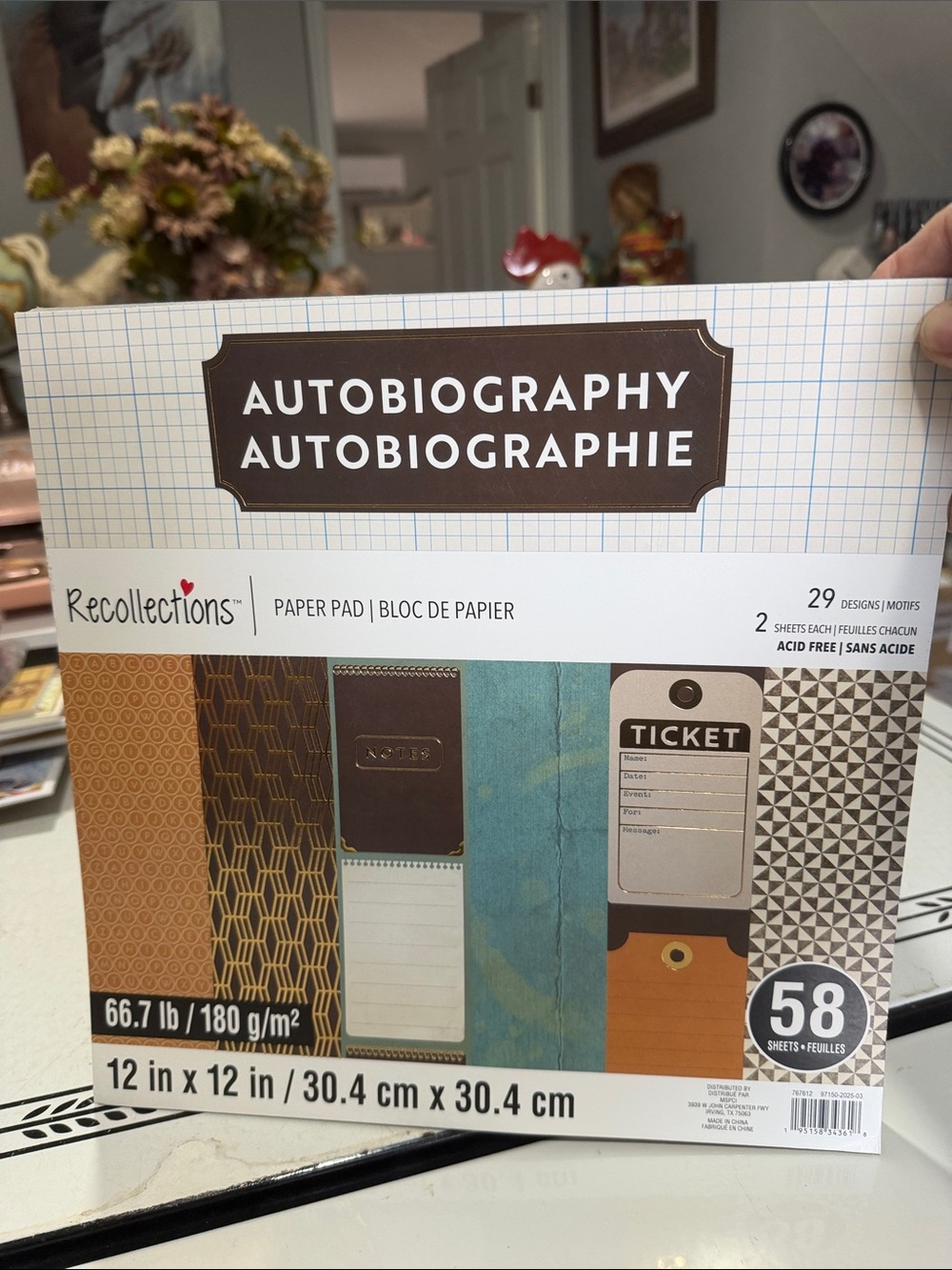 Recollections Autobiography Paper Pad